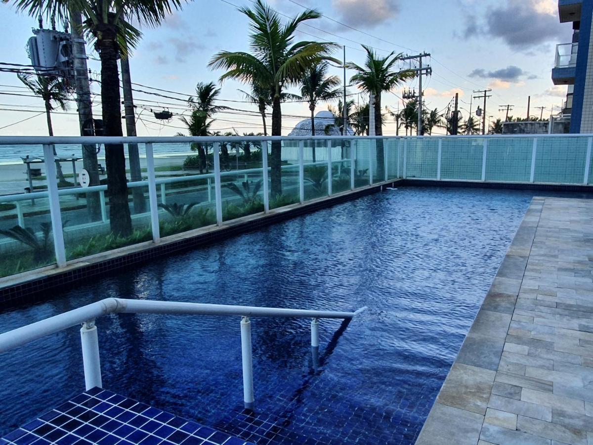 פראייה גראנדה Lindo Apartamento Pe Na Areia מראה חיצוני תמונה